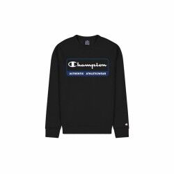 Felpa senza Cappuccio Uomo Champion Legacy Nero