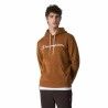 Felpa con Cappuccio Uomo Champion Legacy Ocra