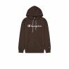 Felpa con Cappuccio Uomo Champion Legacy Marrone