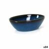 Ciotola per Aperitivi La Mediterránea Pica-pica Azzurro Ovale 14,2 x 8,5 x 4,2 cm (24 Unità)