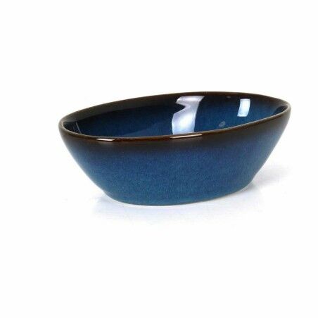 Ciotola per Aperitivi La Mediterránea Pica-pica Azzurro Ovale 14,2 x 8,5 x 4,2 cm (24 Unità)