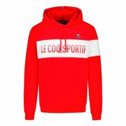 Felpa con Cappuccio Unisex Le coq sportif Bah N°1 Rosso