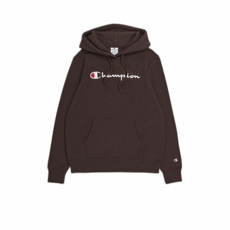 Felpa con Cappuccio Donna Champion Legacy Marrone Felpa con Cappuccio Donna Champion Legacy Marrone