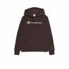 Felpa con Cappuccio Donna Champion Legacy Marrone