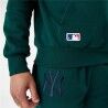 Felpa con Cappuccio Unisex New Era League Essentials New York Yankees Verde scuro