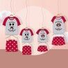 Pigiama Estivo Mickey Mouse Rosso (Adulti) Uomo Grigio