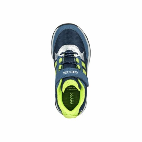 Scarpe da Tennis Casual Bambino Geox Calco Azzurro