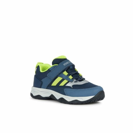Scarpe da Tennis Casual Bambino Geox Calco Azzurro
