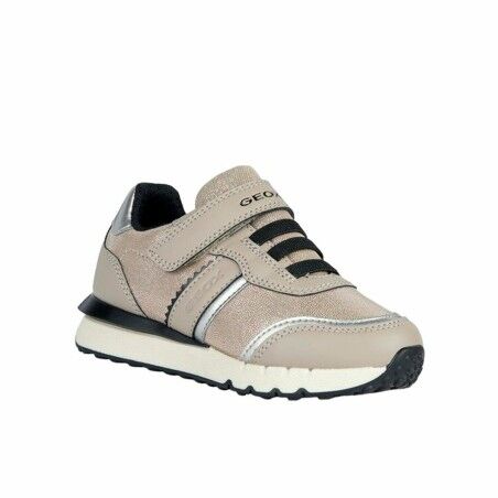 Scarpe da Tennis Casual Bambino Geox Fastics Marrone Chiaro