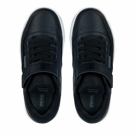 Scarpe da Tennis Casual Bambino Geox Perth Nero