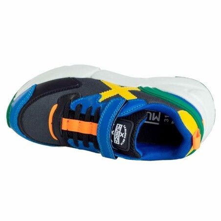 Scarpe Sportive per Bambini Munich Mini Track VC Azzurro