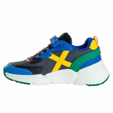 Scarpe Sportive per Bambini Munich Mini Track VC Azzurro
