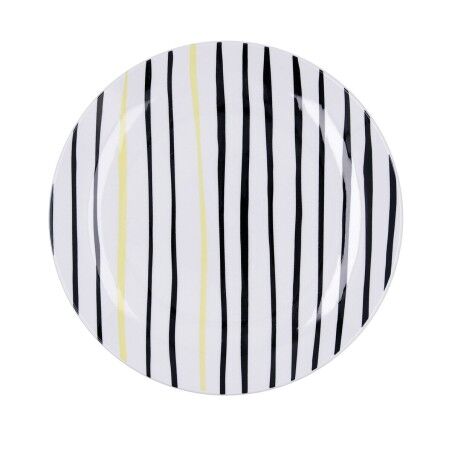 Piatto da pranzo Bidasoa Zigzag Multicolore Ceramica Ø 26,5 cm (12 Unità)