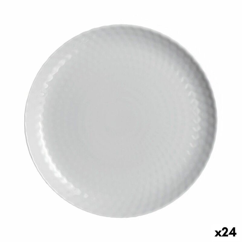 Piatto da pranzo Luminarc Pampille Granit Grigio Vetro 25 cm (24 Unità) Piatto da pranzo Luminarc Pampille Granit Grigio Vetro 25 cm (24 Unità)