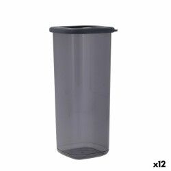 Contenitore per Conservare gli Alimenti Quid City Grigio 1,75 L Con coperchio (12 Unità)