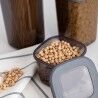 Contenitore per Conservare gli Alimenti Quid City Grigio 1,75 L Con coperchio (12 Unità)