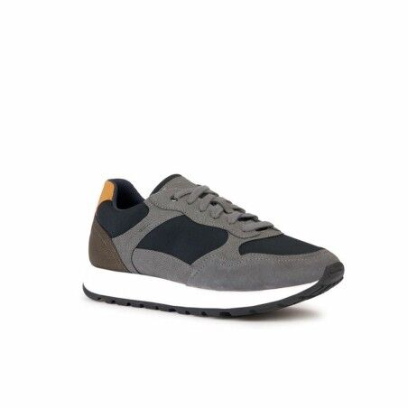 Scarpe da Tennis Casual Uomo Geox Vicenda Grigio