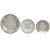 Set di Stoviglie Home ESPRIT Azzurro Beige Porcellana 18 Pezzi 27 x 27 x 2 cm