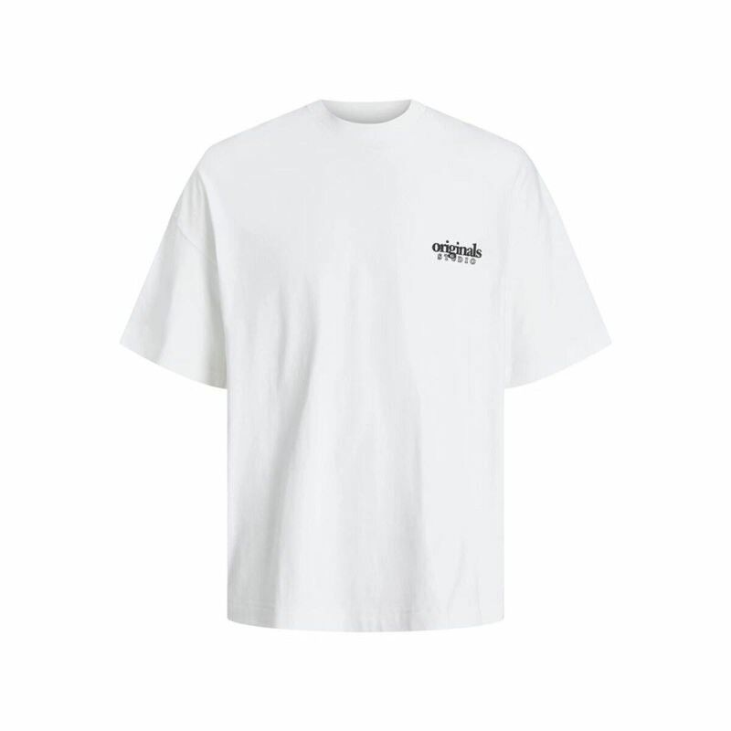 Maglia a Maniche Corte Uomo Jack & Jones bari Back Bianco Uomo Maglia a Maniche Corte Uomo Jack & Jones bari Back Bianco Uomo