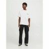 Maglia a Maniche Corte Uomo Jack & Jones bari Back Bianco Uomo