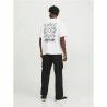 Maglia a Maniche Corte Uomo Jack & Jones bari Back Bianco Uomo