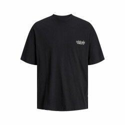 Maglia a Maniche Corte Uomo Jack & Jones bari Back Nero Uomo