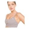 Reggiseno Sportivo Puma Low Impact Studio Foundation Grigio Malva