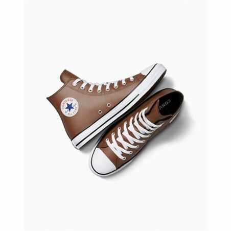 Scarpe da Tennis Casual Donna Converse Chuck Taylor All Star Hi Marrone
