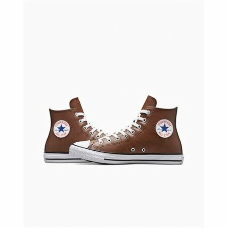 Scarpe da Tennis Casual Donna Converse Chuck Taylor All Star Hi Marrone