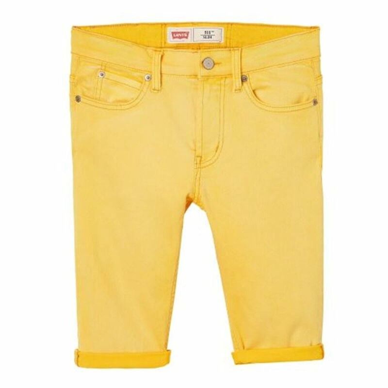 Jeans Bambino Levi's 511 Slim Giallo Jeans Bambino Levi's 511 Slim Giallo