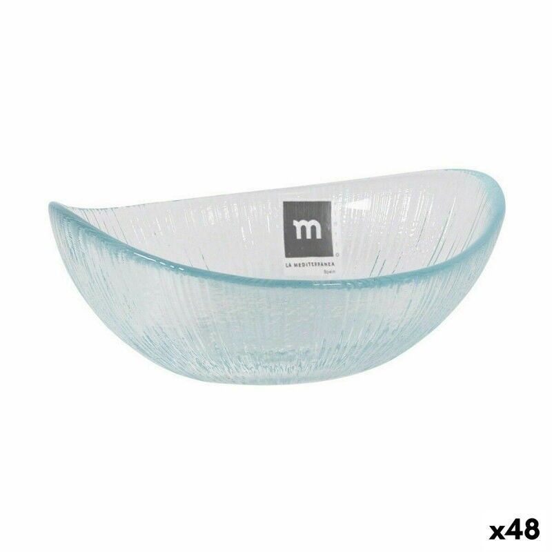 Ciotola La Mediterránea Trasparente 10,5 x 12,5 x 5 cm (48 Unità) Ciotola La Mediterránea Trasparente 10,5 x 12,5 x 5 cm (48 Unità)