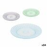 Piatto da pranzo La Mediterránea Plastica 19 x 19 x 2 cm (24 Unità)