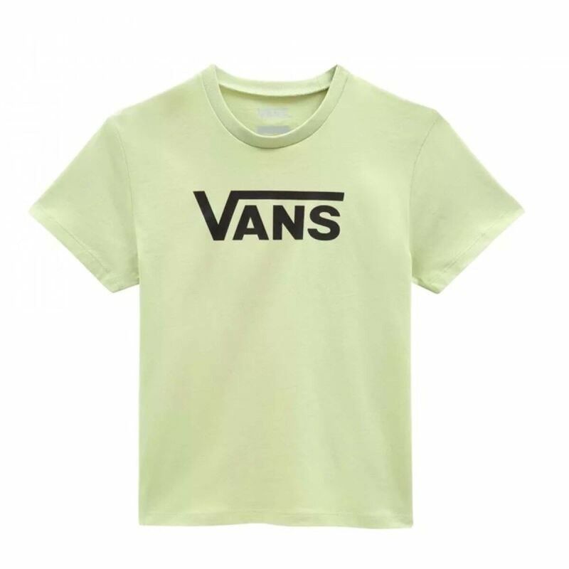 Maglia a Maniche Corte per Bambini Vans Flying V Verde Chiaro Maglia a Maniche Corte per Bambini Vans Flying V Verde Chiaro