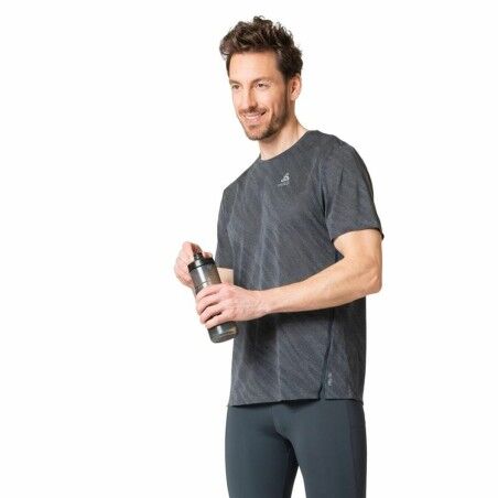 Maglia a Maniche Corte Unisex Odlo Zeroweight Enginee Grigio scuro