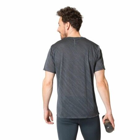 Maglia a Maniche Corte Unisex Odlo Zeroweight Enginee Grigio scuro