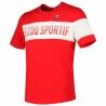 Maglia a Maniche Corte Unisex Le coq sportif N°2 Rosso
