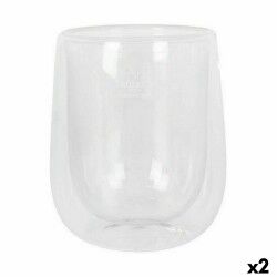 Set di Bicchieri Santa Clara Termico Vetro Borosilicato 2 Pezzi (2 Unità)