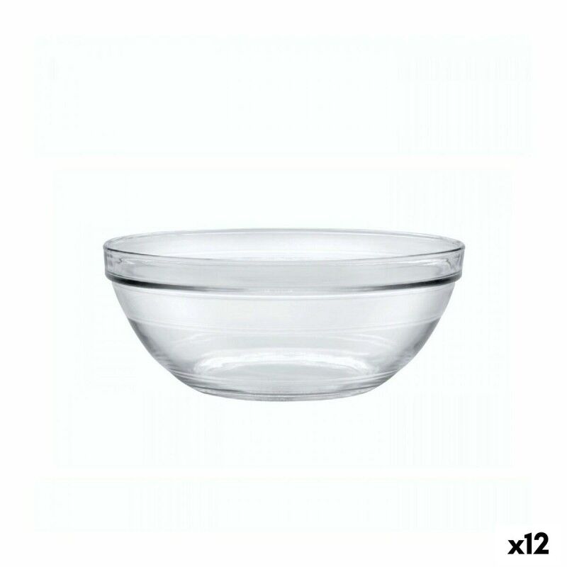 Insalatiera Duralex Lys Trasparente Ø 23 cm 2,4 L (12 Unità) Insalatiera Duralex Lys Trasparente Ø 23 cm 2,4 L (12 Unità)