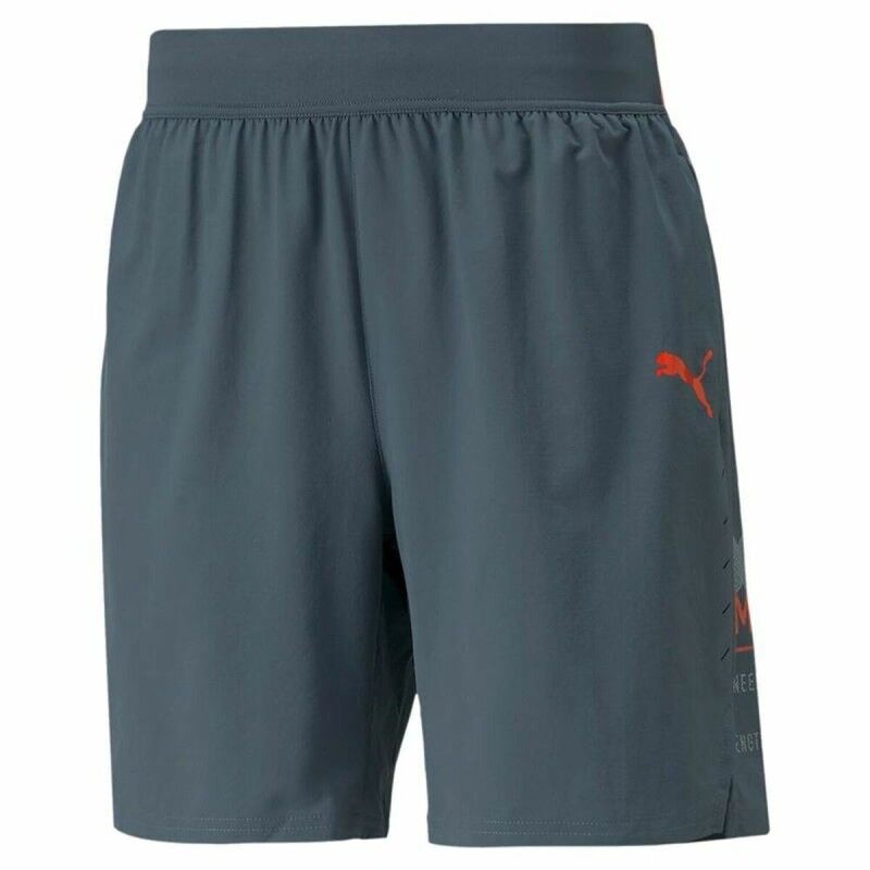 Pantaloni Corti Sportivi da Uomo Puma Power Colorblock 11" TR M Grigio scuro Pantaloni Corti Sportivi da Uomo Puma Power Colorblock 11" TR M Grigio scuro