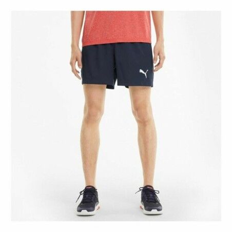 Pantalone per Adulti Puma Active Woven M Blu scuro