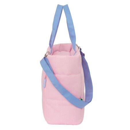 Borsa Benetton Pink Rosa 40 x 31 x 17 cm
