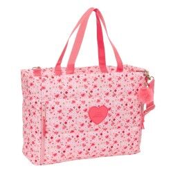 Borsa Vicky Martín Berrocal In bloom Rosa 40 x 31 x 17 cm