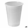 Set di bicchieri riutilizzabili Algon Bianco 50 Pezzi 200 ml (18 Unità)