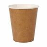 Set di Bicchieri Algon Monouso carta kraft 12 Pezzi 250 ml (20 Unità)