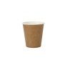 Set di Bicchieri Algon Monouso carta kraft 50 Pezzi 120 ml (20 Unità)