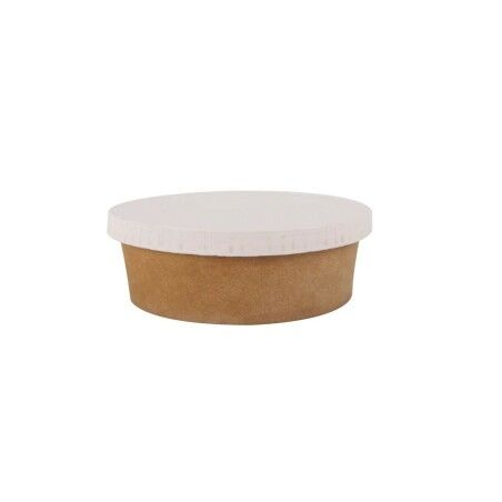 Set di Vassoi Algon carta kraft Con coperchio Monouso (5 Pezzi) (12 Unità)