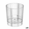 Set di Bicchierini da Chicchetto Algon Riutilizzabile Trasparente 10 Pezzi 35 ml (50 Unità)