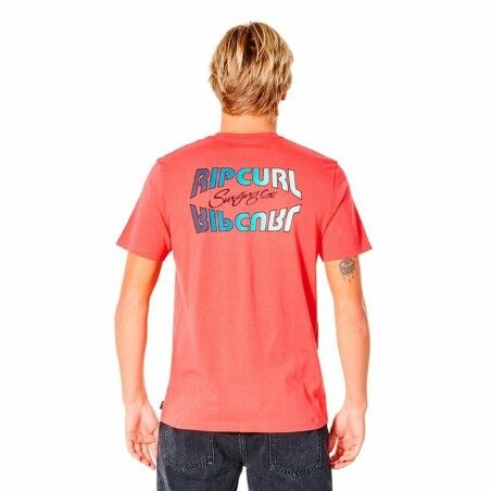 Maglia a Maniche Corte Uomo Rip Curl Revival Inverted  M Salmone