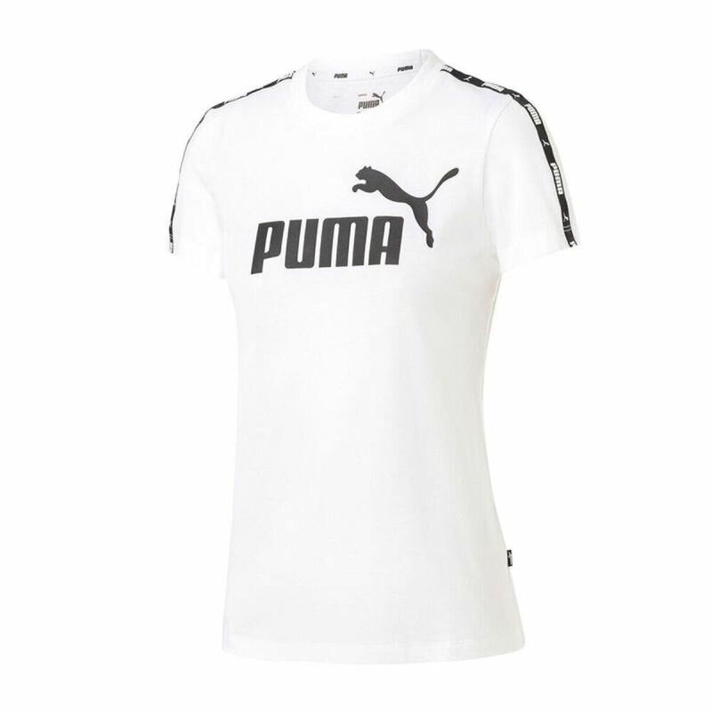 Maglia Sportiva a Maniche Corte Puma Power Tee W Bianco Maglia Sportiva a Maniche Corte Puma Power Tee W Bianco