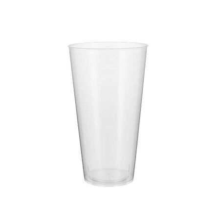 Set di bicchieri riutilizzabili Algon Plastica Trasparente 10 Pezzi 450 ml (32 Unità)
